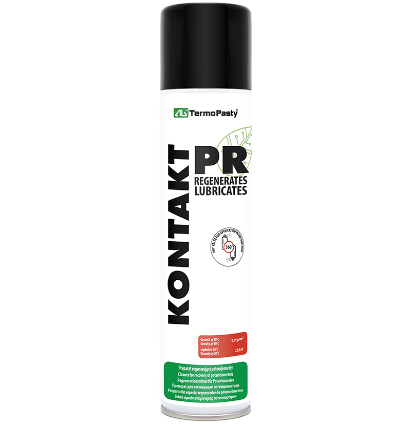 Rengjøringsspray AG Termopasty Kontact PR, 400ml ART.AGT-254