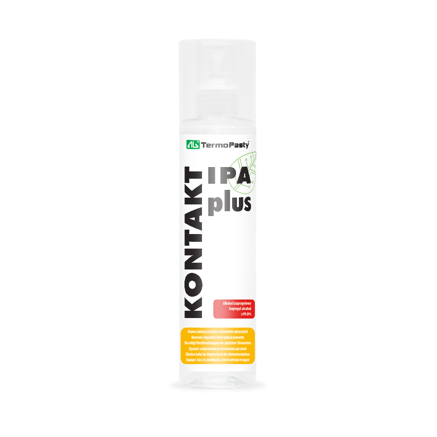 Spray Rengjøring Isopropylalkohol AG Termopasty Kontakt IPA Plus, 250ml ART.AGT-267