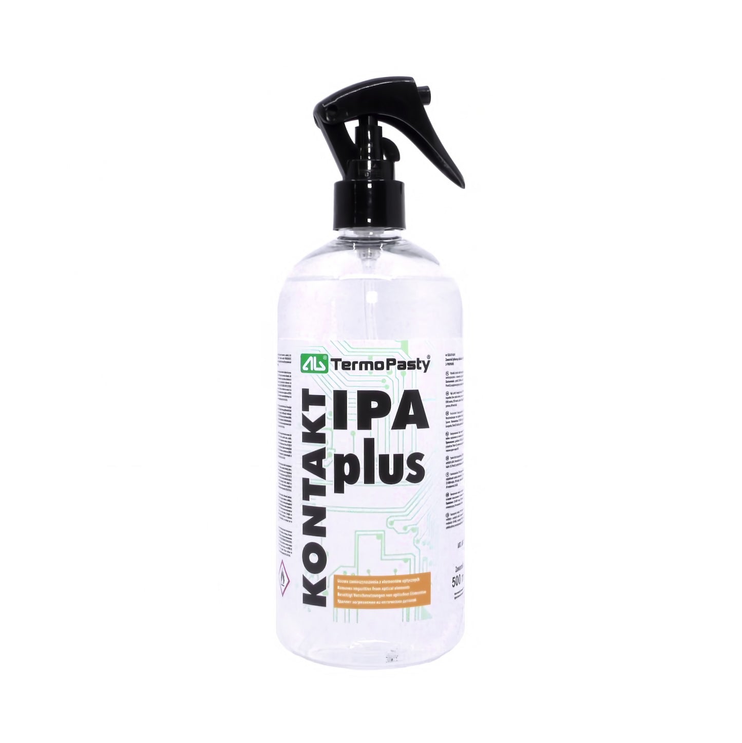 Spray Rengjøring Isopropylalkohol Termopasty IPA Plus, 500ml ART.AGT-252