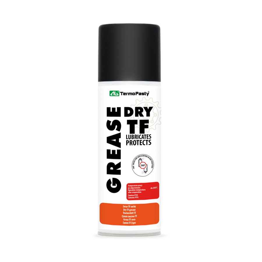 Teknisk smøremiddel spray AG Termopasty TF, 400ml ART.AGT-178