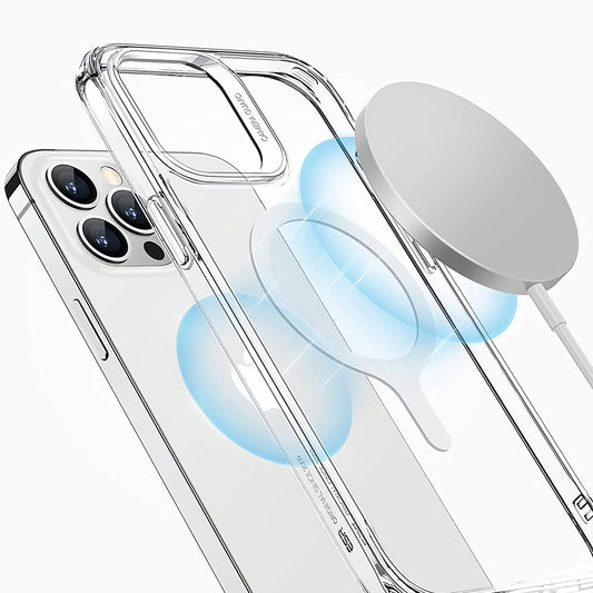 Metallisk ESR HaloLock-klistremerke, sett med 2 stykker, hvit