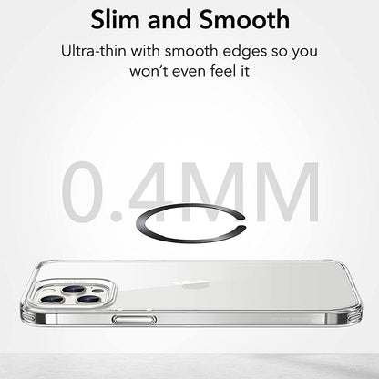 ESR HaloLock Metallisk Sticker, Sett med 2 stykker, Svart Sølv