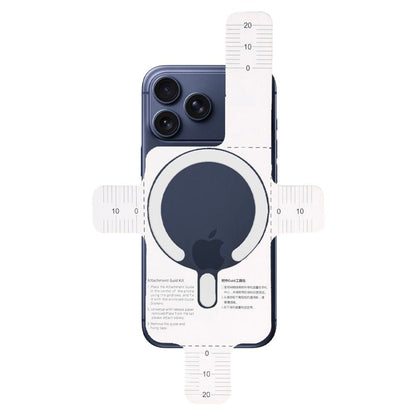 Metallisk klistremerke Tech-Protect MMP-200, Universal, Hvit