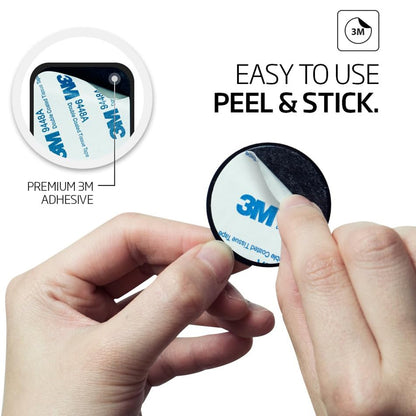 Metallisk klistremerke Techsuit MP04 4in1, Svart