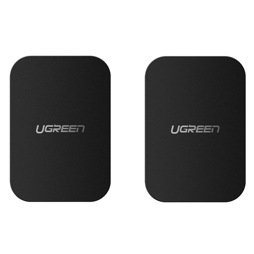 Metallisk UGREEN LP123-klistremerke (50869), sett med 2 stykker, Svart