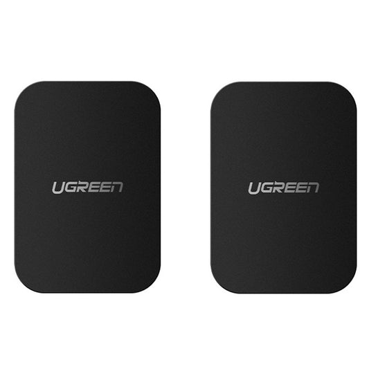 Metallisk UGREEN LP123-klistremerke (50869), sett med 2 stykker, Svart