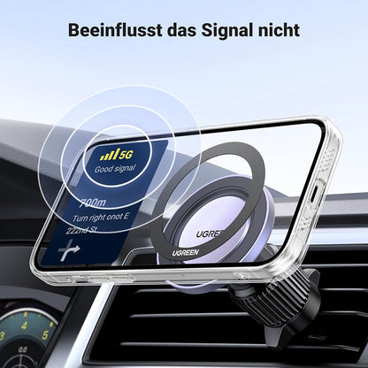 Metallisk UGREEN LP428-klistremerke (25766), sett med 2 stykker, Svart