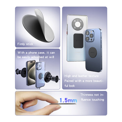 Sticker Metalic Yesido C207 2in1, Svart