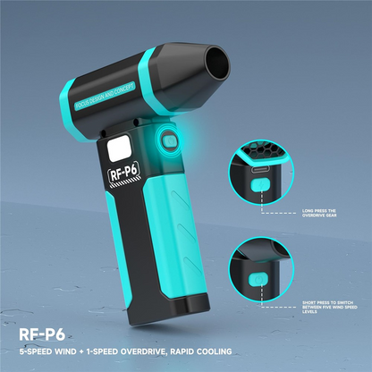 Luftblåser RF4 RF-P6, svart