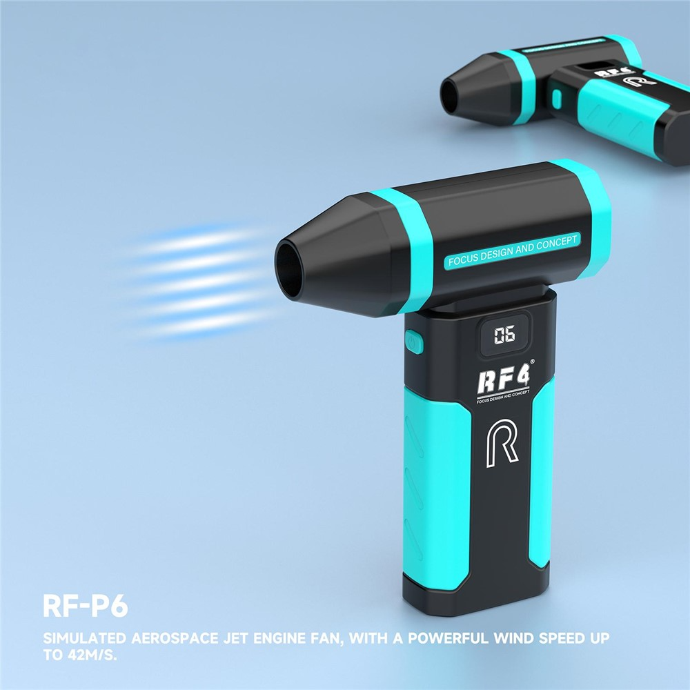 Luftblåser RF4 RF-P6, svart