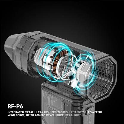Luftblåser RF4 RF-P6, svart