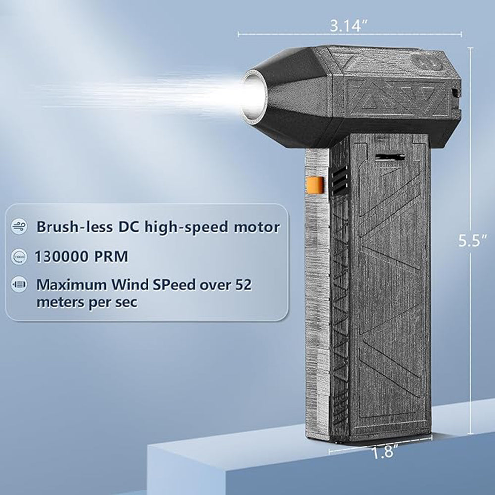 Techsuit YY01 Luftblåser, 120W, Svart