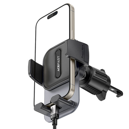 Bilholder Acefast D25, 4.5inch - 6.7inch, Svart