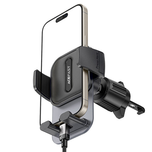 Bilholder Acefast D25, 4.5inch - 6.7inch, Svart