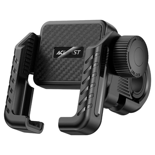 Sykkel- og motorsykkelholder Acefast D58, 4,7 tommer - 6,9 tommer, svart