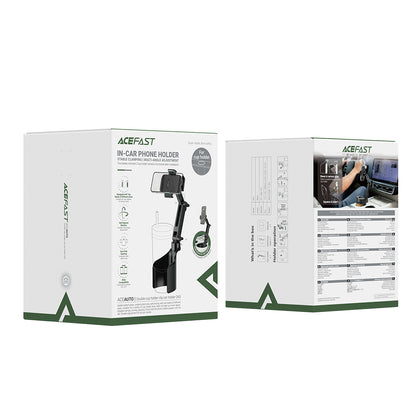 Bilholder Acefast D63, 4.7 tommer - 6.9 tommer, Svart