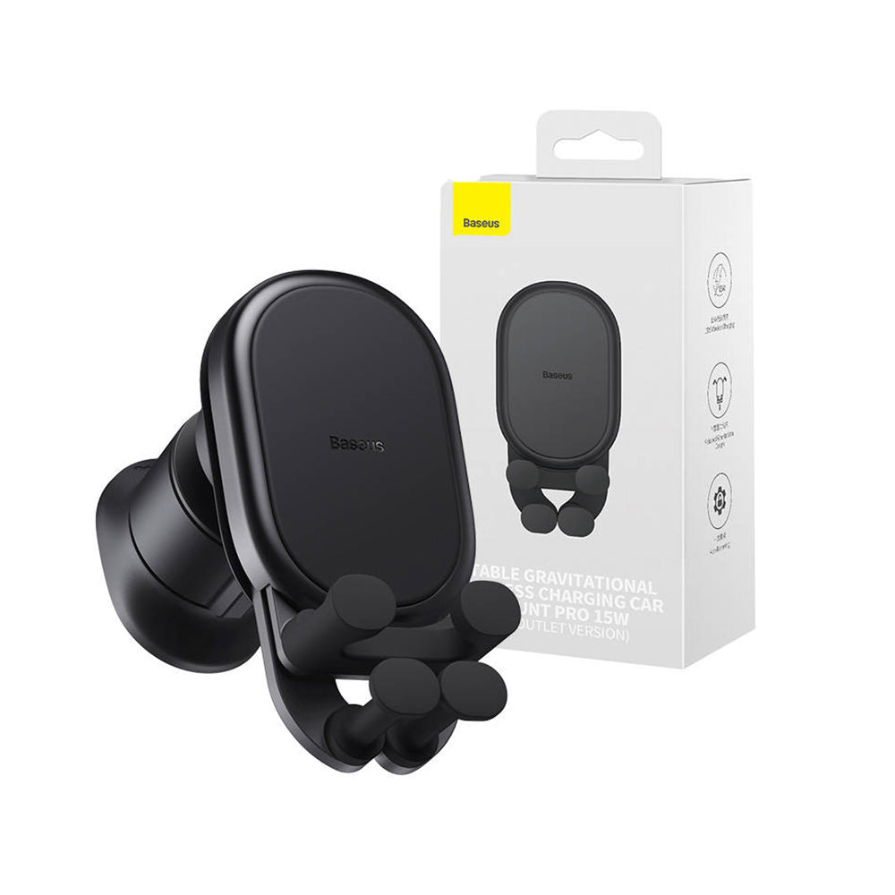 Baseus Pro Universal Bilholder, Svart SUWX030001