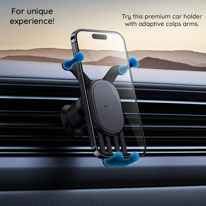 Baseus Pro Universal Bilholder, Svart SUWX030001