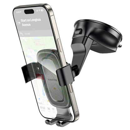 Bilholder Borofone BH130 Follower Gravity, 6.1 tommer - 7 tommer, Svart