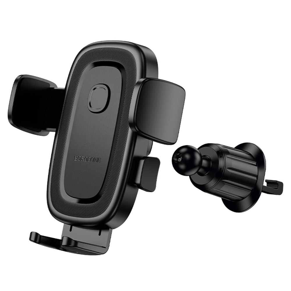 Bilholder Borofone BH131 Follower, 4,5 tommer - 7 tommer, Svart