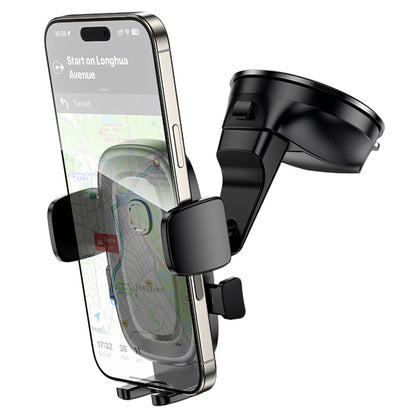 Bilholder Borofone BH132 Follower, 4.5 tommer - 7 tommer, Svart