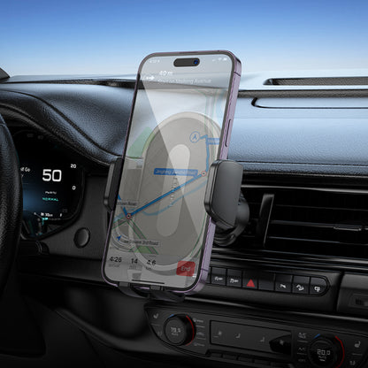 Bilholder Borofone BH133 Rio, 4.5 tommer - 7 tommer, Svart