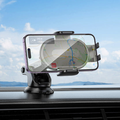 Bilholder Borofone BH134 Rio, 4.5 tommer - 7 tommer, Svart