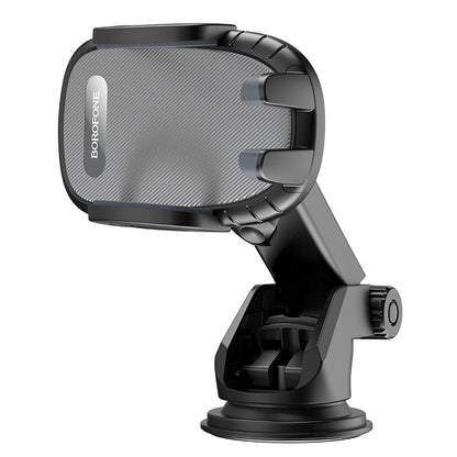Bilholder Borofone BH53 Windy, 4.5 tommer - 6.7 tommer, Svart
