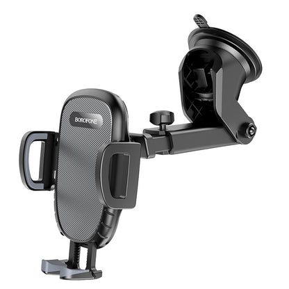 Bilholder Borofone BH53 Windy, 4.5 tommer - 6.7 tommer, Svart