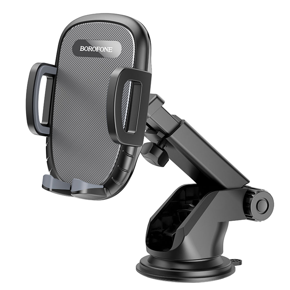 Bilholder Borofone BH53 Windy, 4.5 tommer - 6.7 tommer, Svart