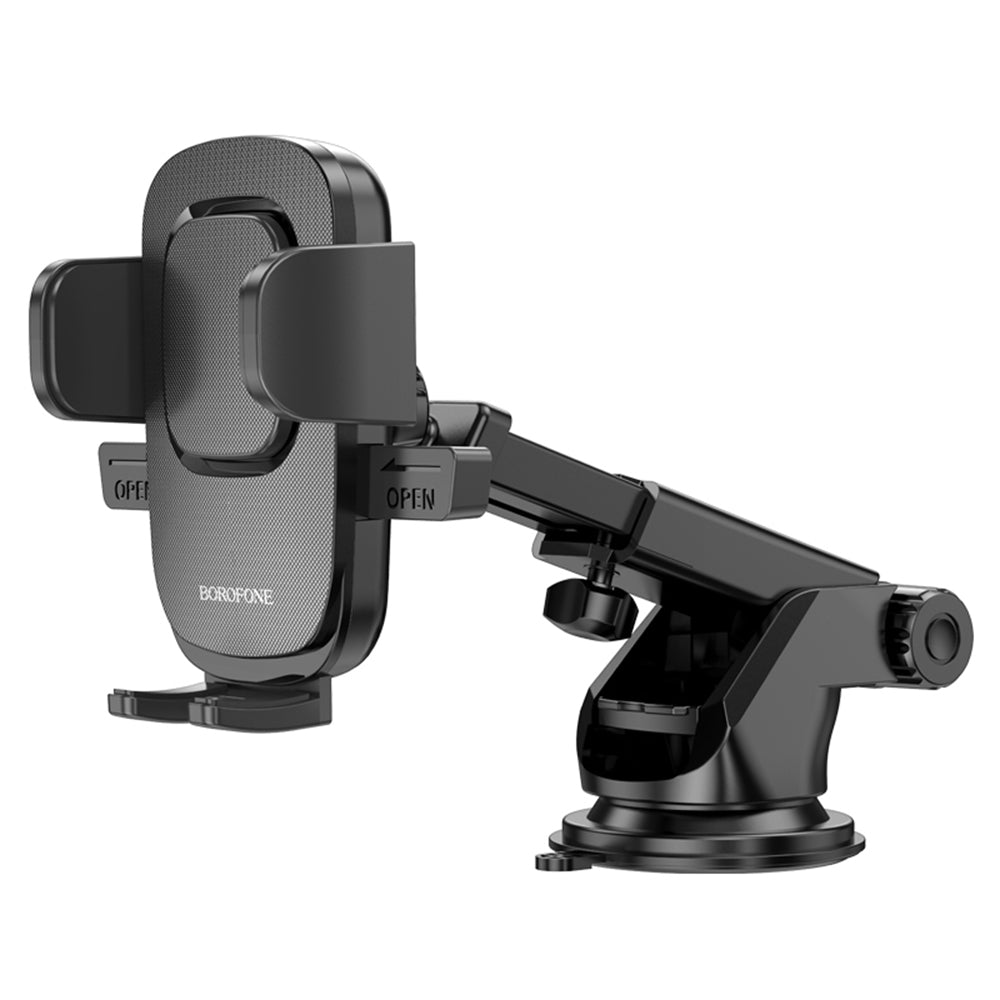 BH60 Dainty biltelefonholder, 4,5 tommer - 7 tommer, svart 