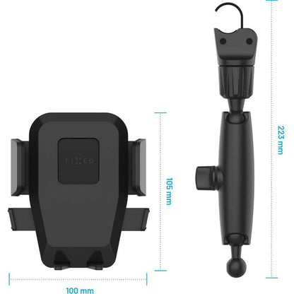Auto Fixed Iconiq Mirror-støtte, Universal, Svart