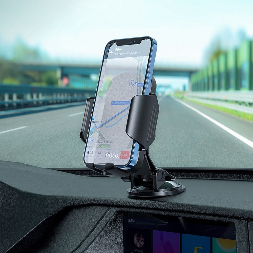 HOCO CA82 Just Fast Universal Bilholder, Svart