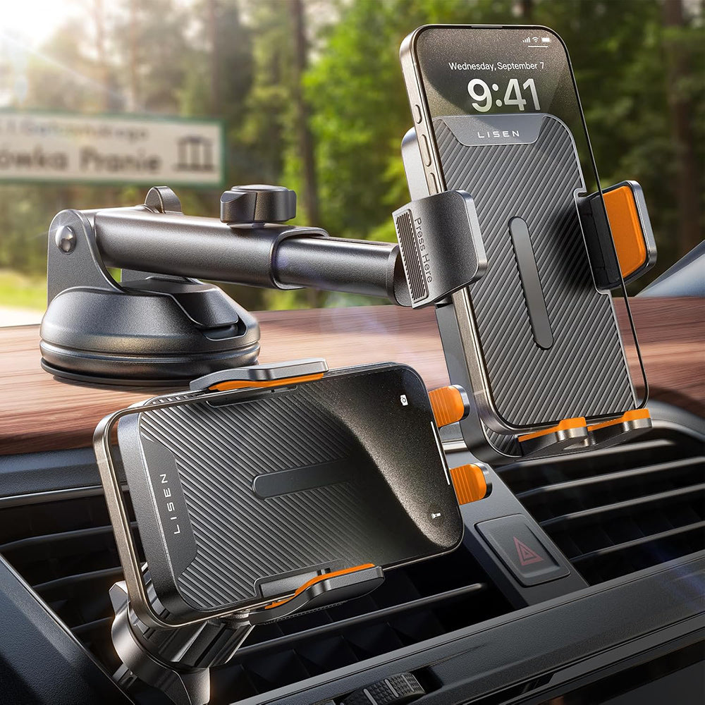 Suport Auto Lisen 2E781, Universal, Svart YL0424040008