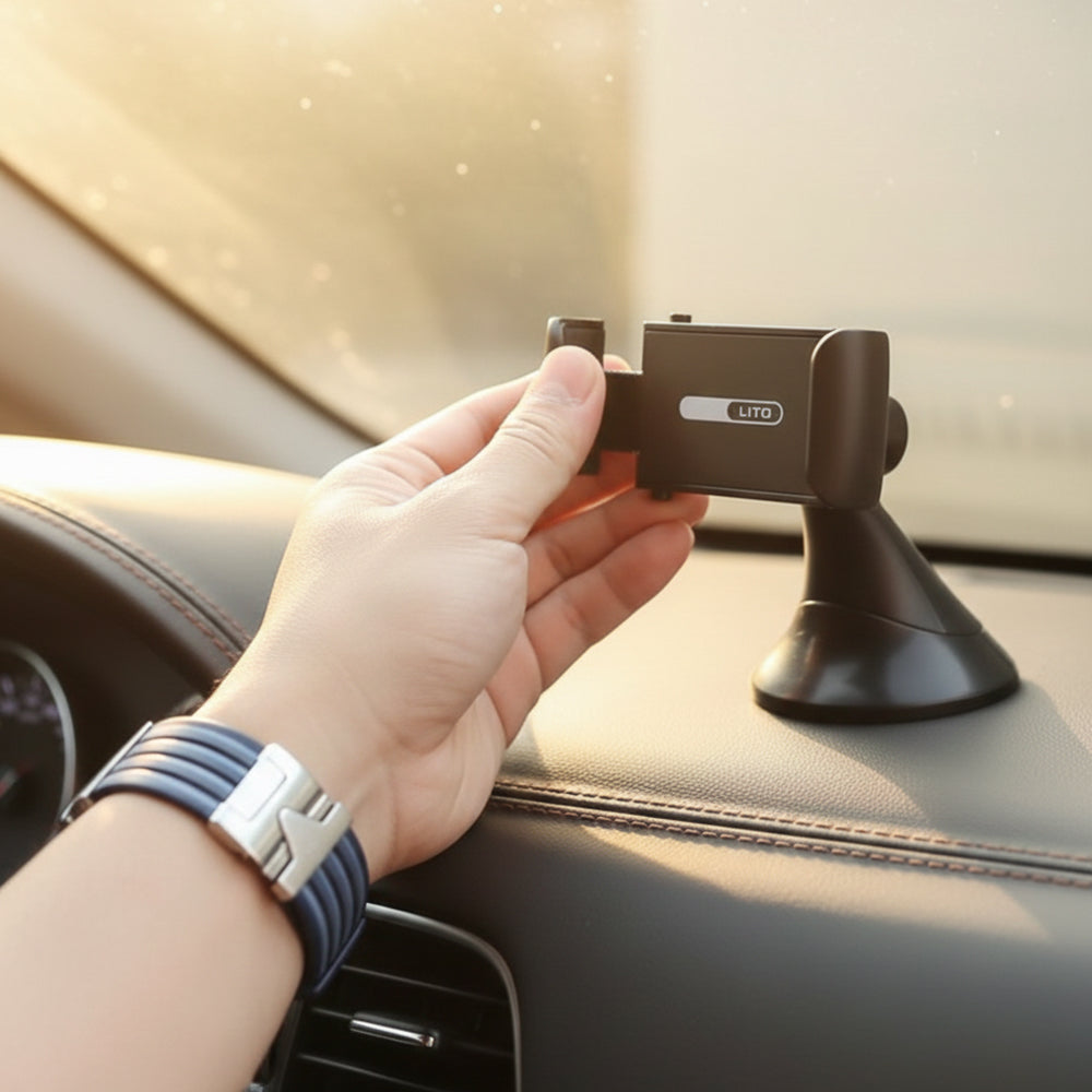 Bilholder Lito LT-W09, Universal, Grå