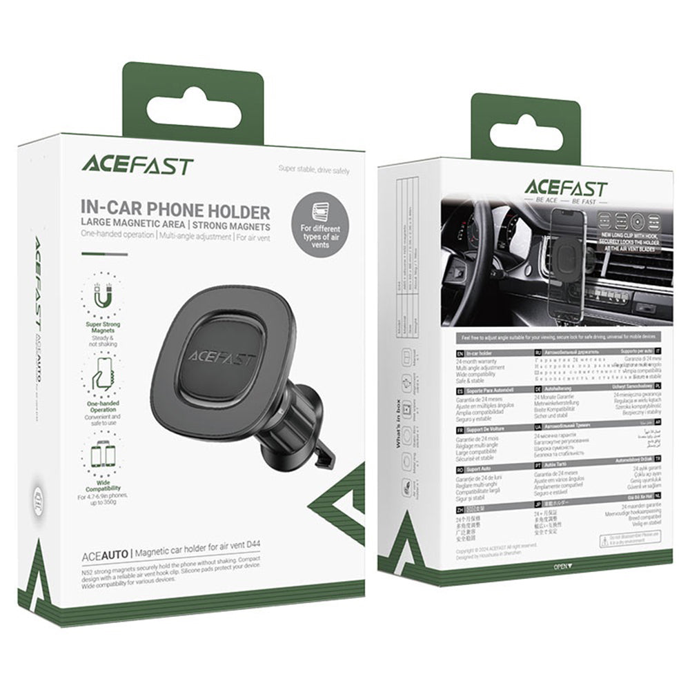 Magnetisk Bilholder Acefast D44, Universal, Svart