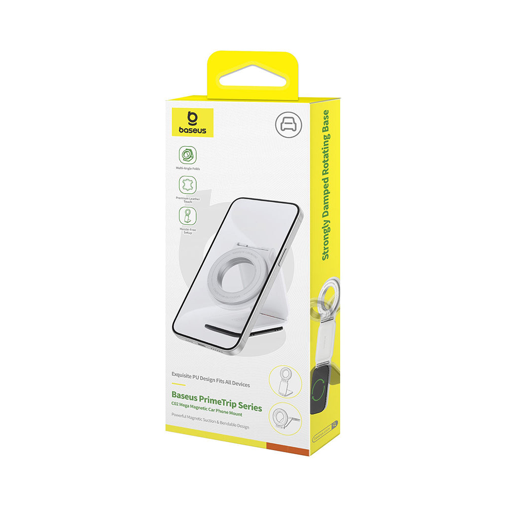 Baseus PrimeTrip C02 Magnetisk Bilholder, Universal, Hvit C40169002213-00