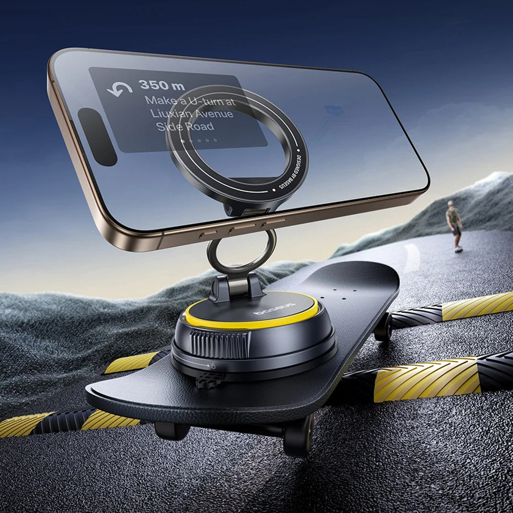 Baseus PrimeTrip VC2 Flex Universal Magnetisk Bilholder, Svart C0013803