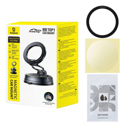 Baseus PrimeTrip VC2 Flex Universal Magnetisk Bilholder, Svart C0013803