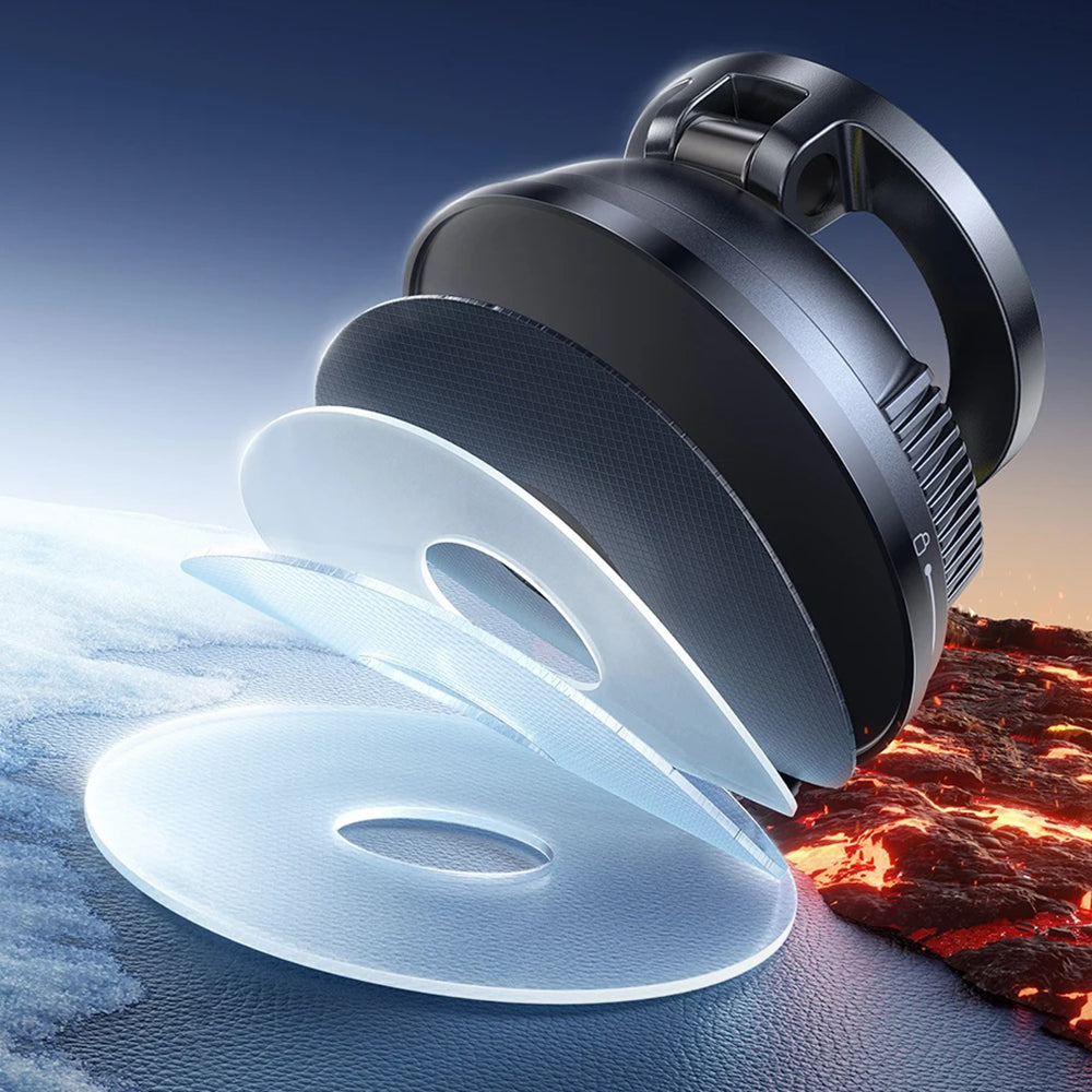 Baseus PrimeTrip VC2 Flex Universal Magnetisk Bilholder, Svart C0013803