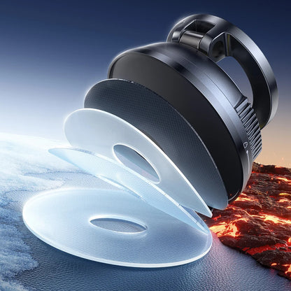 Baseus PrimeTrip VC2 Flex Universal Magnetisk Bilholder, Svart C0013803