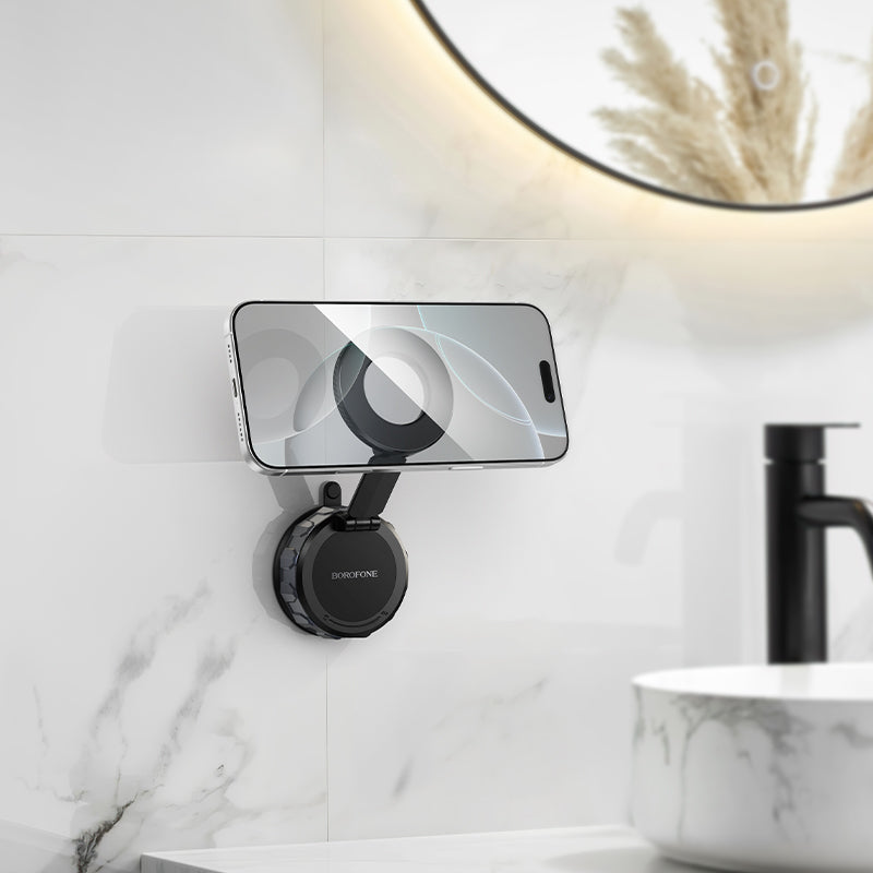 Borofone BH140 Gloria Magnetisk Bilholder, 4,5 tommer - 7 tommer, Svart