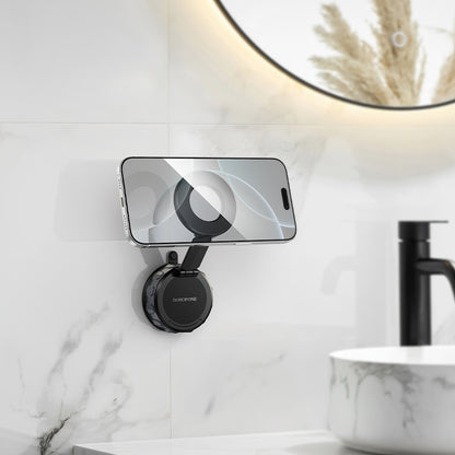 Borofone BH140 Gloria Magnetisk Bilholder, 4,5 tommer - 7 tommer, Svart
