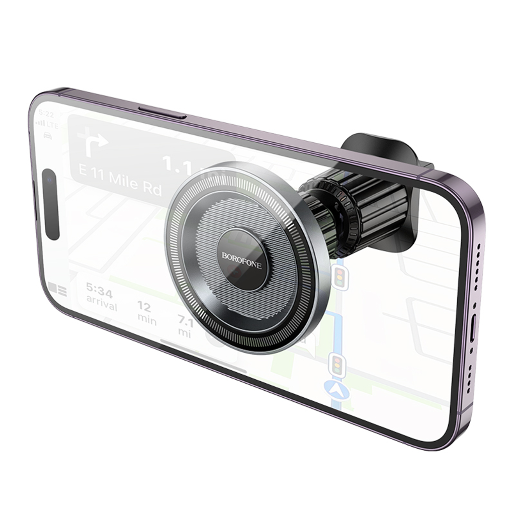 Magnetisk Bilholder Borofone BH122 Profit, 4.5inch - 7inch, Svart