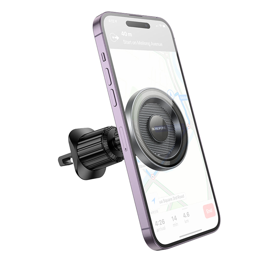 Magnetisk Bilholder Borofone BH122 Profit, 4.5inch - 7inch, Svart
