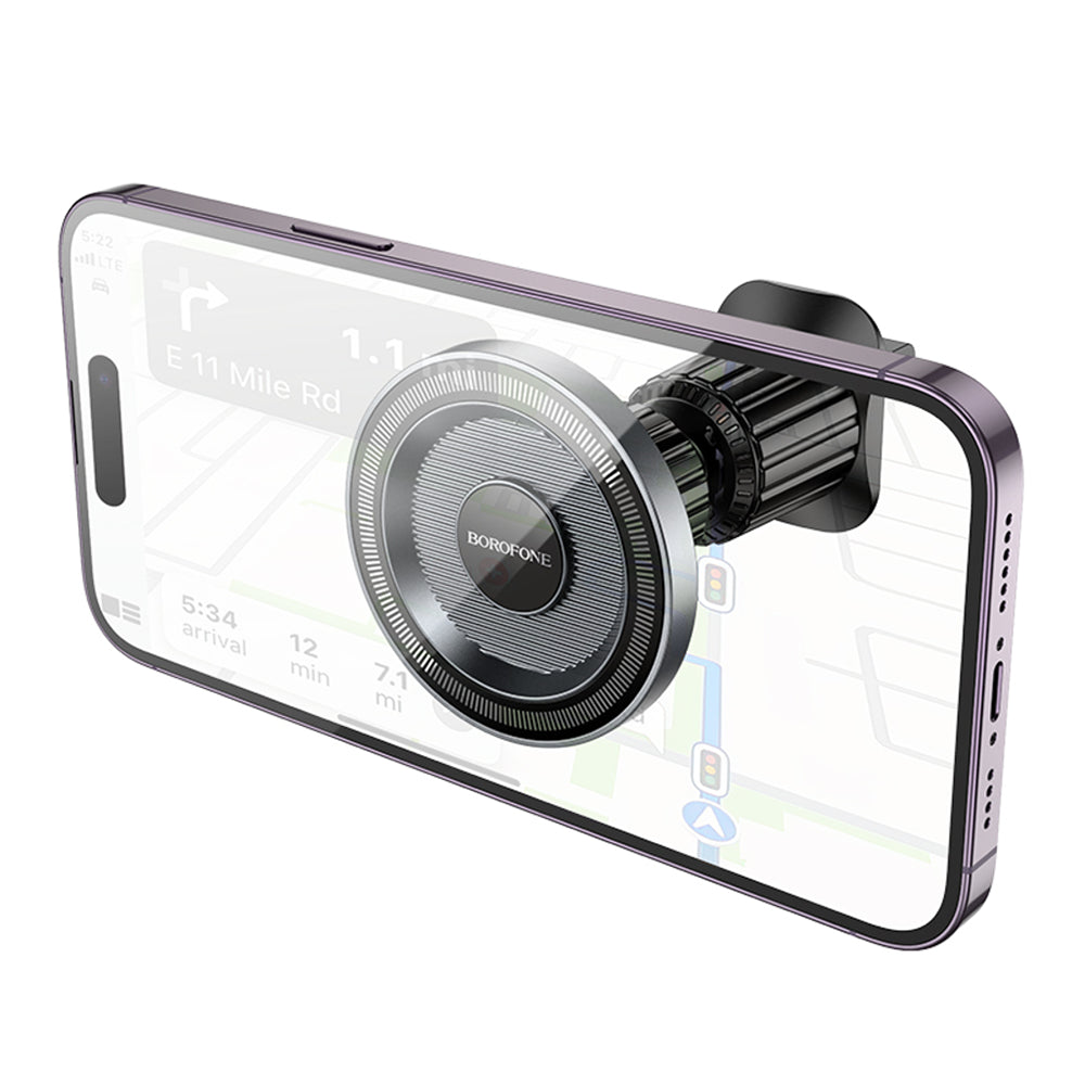 Magnetisk Bilholder Borofone BH122 Profit, 4.5inch - 7inch, Svart