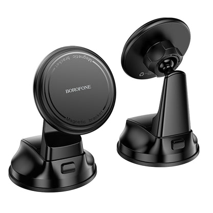 Magnetisk Bilholder Borofone BH136 Parker, 4,5 tommer - 7 tommer, Svart