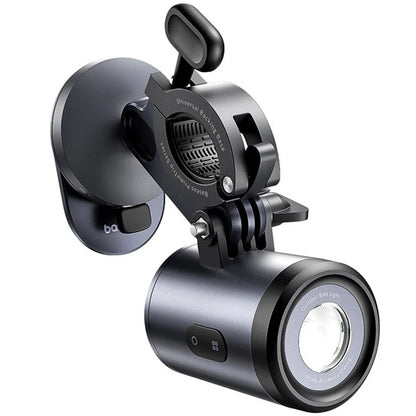 Sykkelholder med lykt Baseus PrimeTrip, universell, svart C12569000121-00