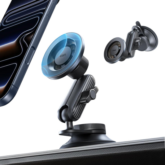 Magnetisk Bilholder ESR OmniLock Dash, Universal, Svart