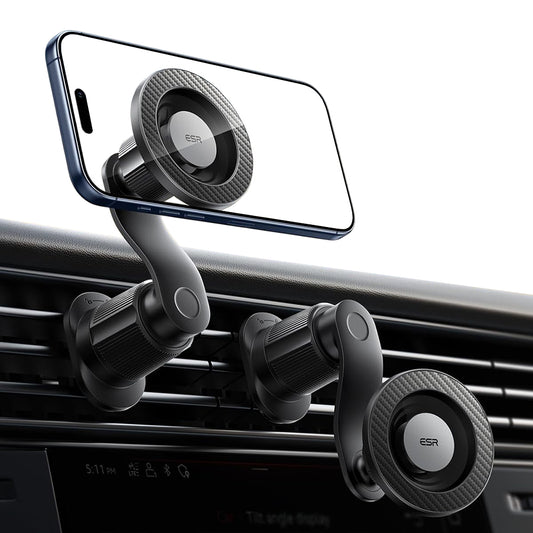 Magnetisk Bilholder ESR OmniLock Vent, Universal, Svart